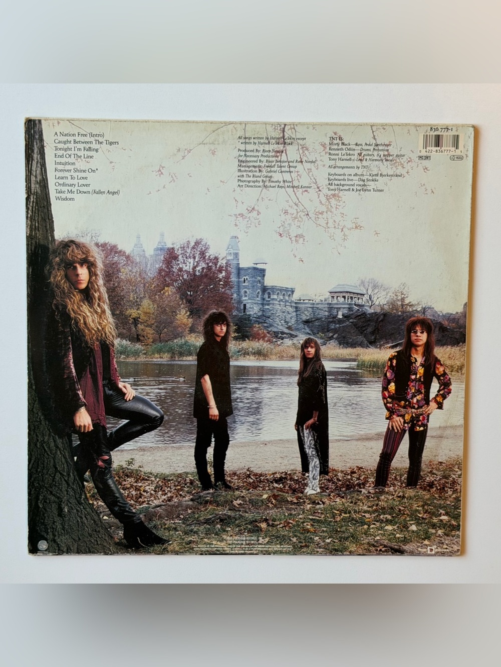 TNT Intuition LP Vinyl Record 1989 PolyGram 836 777-1 Europe Pressing EX/EX - Picture 3 of 15